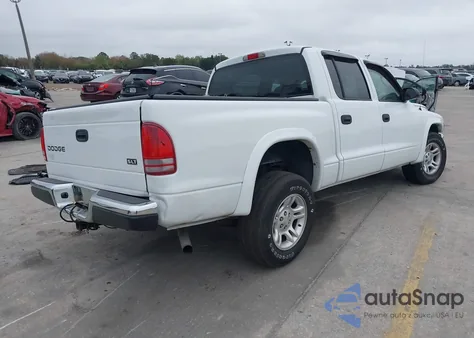2004 Dodge Dakota Slt из США, поврежденный, VIN 1D7HL48K54S570468